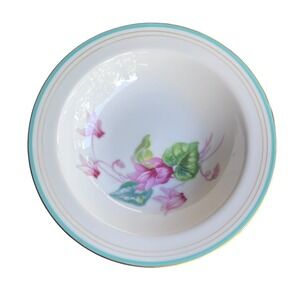Noritake China Cyclamen 5-3/4" Plate Japan 5035 Dish